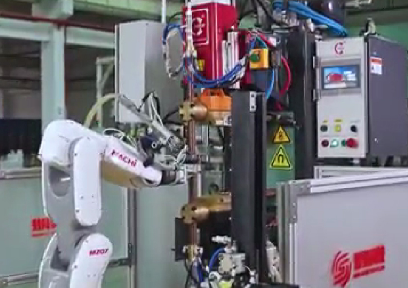 機器人凸焊標準化工作站